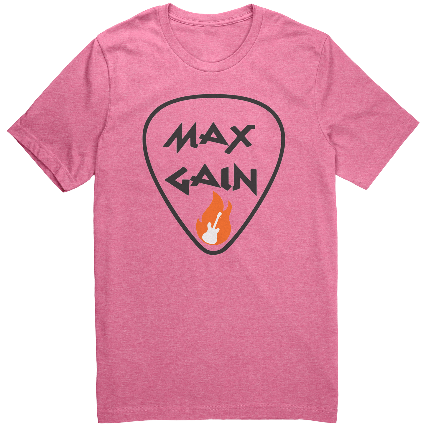 Max_Gain_Guitar_on_Fire_Tshirt_Heather_Charity_Pink_Front_Mockup.png