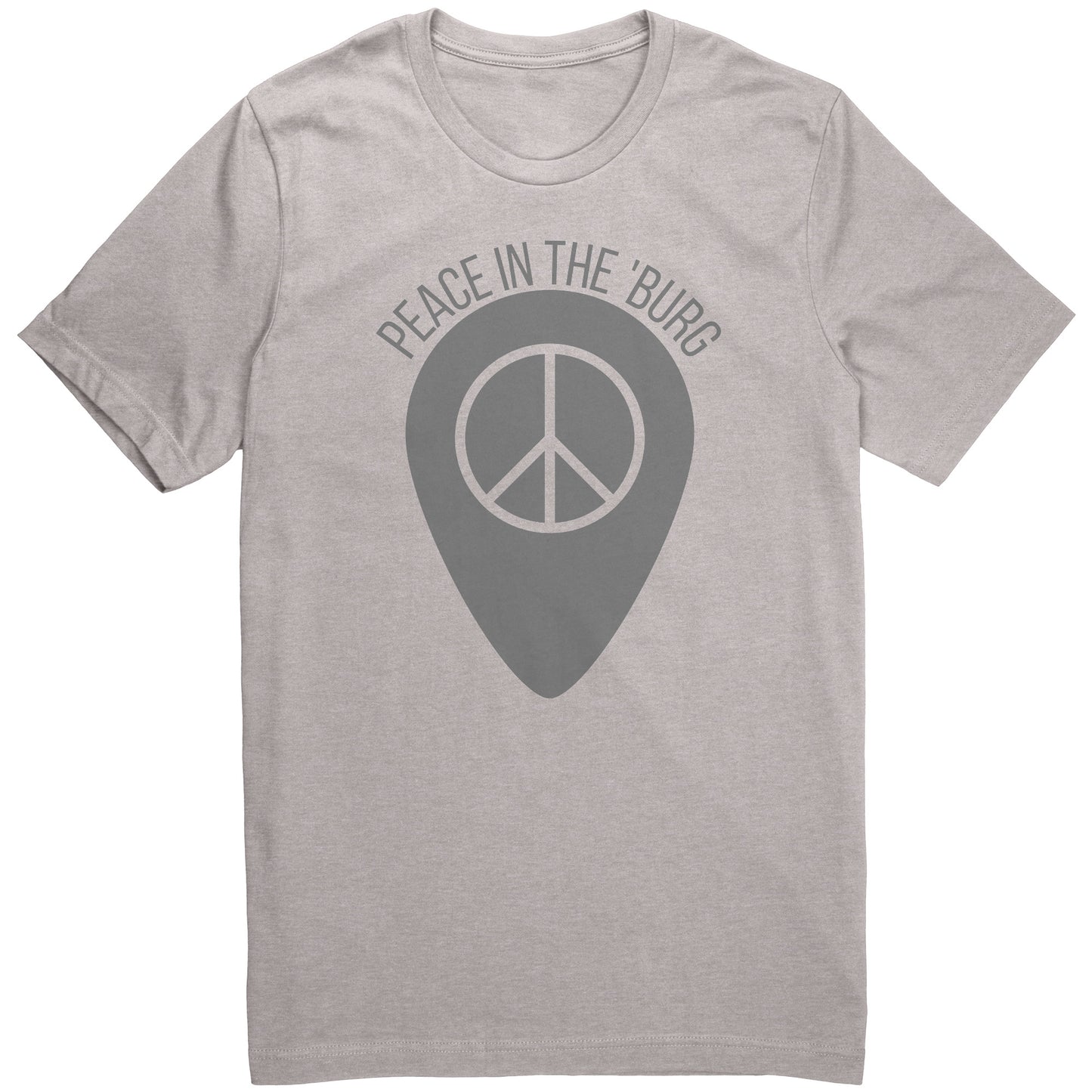PEACE in the 'Burg CHECK IN t-shirt